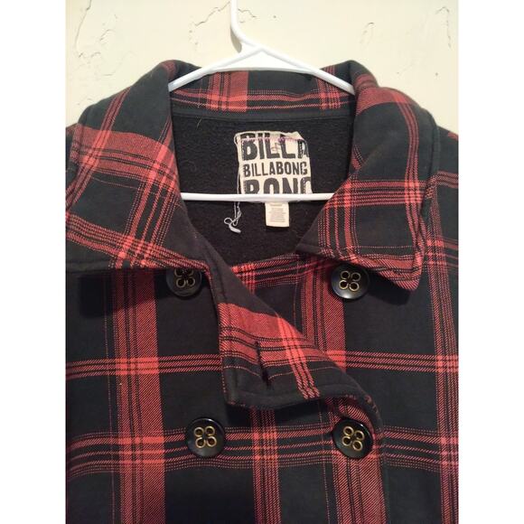 Billabong Red Plaid Jacket - Picture 7 of 7